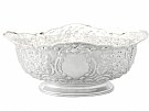Sterling Silver Presentation Bowl by Horace Woodward & Co - Antique Victorian