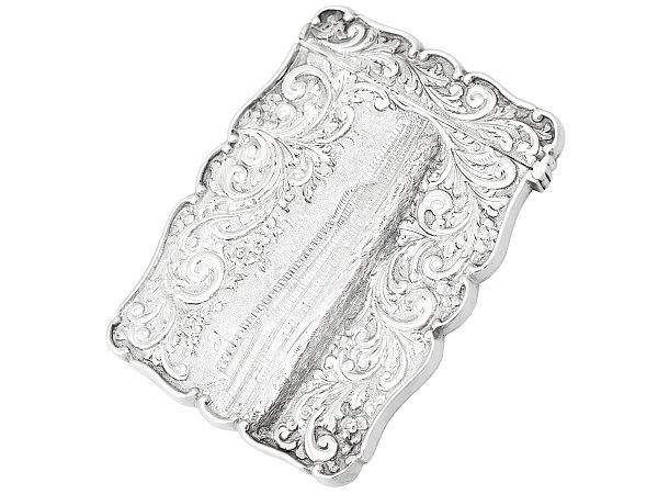 Victorian Sterling Silver Card Case