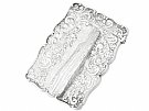 Sterling Silver Card Case - Antique Victorian (1850)