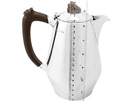 Sterling Silver Coffee Jug Size