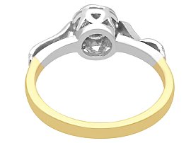 1930s Diamond Gold Engagement Ring