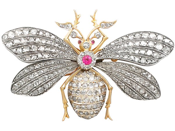 Antique Insect Brooch