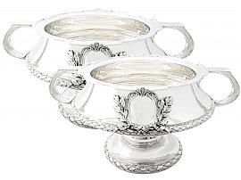 Sterling Silver Bowls/Centrepieces - Antique George V; A2882