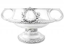 Large Silver Bowls George V 
