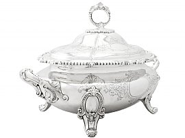 Sterling Silver Soup Tureen