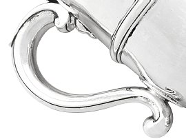silver cup and cover handle