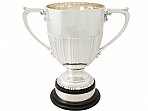 Sterling Silver Presentation / Champagne Cup by Goldsmiths & Silversmiths Co Ltd - Antique Edwardian