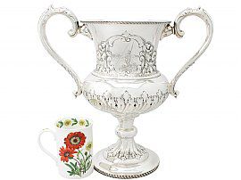 Sterling Silver Presentation Cup - Antique Edwardian (1905)