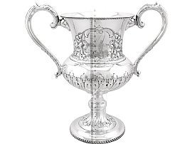 Edwardian Silver Presentation Cup Size