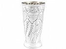 Sterling Silver Vase - Antique Victorian (1887)