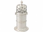 Sterling Silver Lighthouse Style Sugar Caster - Antique Victorian