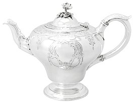 sterling silver tea service set