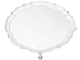 Sterling Silver Salver by Francis Howard - Vintage (1966)
