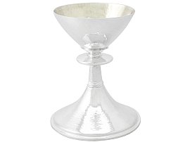 vintage silver chalice