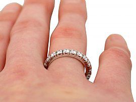 White Gold & Diamond Eternity Ring