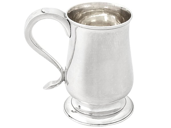 Sterling Silver Beer Mug