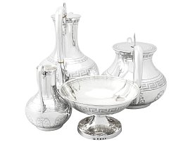 Antique Victorian Silver Tea and Coffee Set