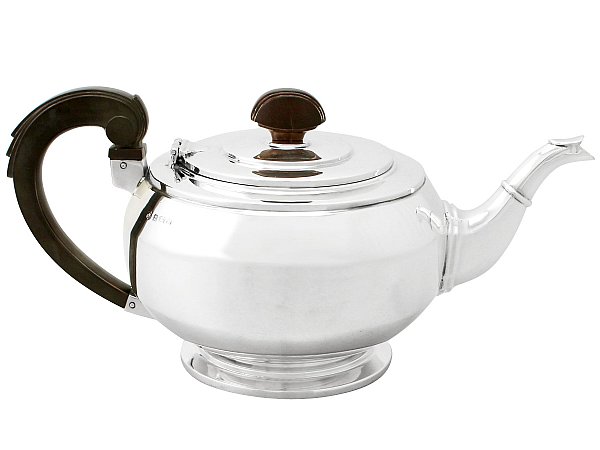 art deco teapot