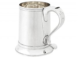 Antique Sterling Silver Pint Mug