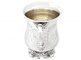 Sterling Silver Mug by Edward, John & William Barnard - Antique Victorian