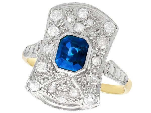 1920s Sapphire Ring