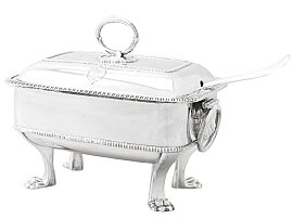 Silver Tureens with Ladles