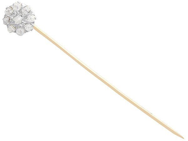 Diamond Pin Brooch