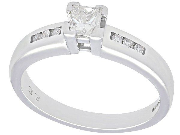Vintage Princess Cut Diamond Ring