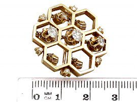 Honeycomb Diamond Pendant