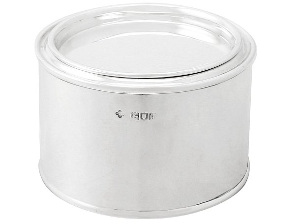 Sterling Silver Treacle Tin / Container