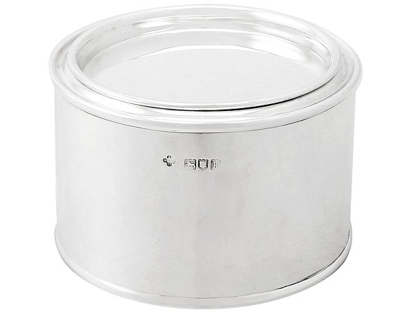 Antique Silver Tin | Sterling Silver 