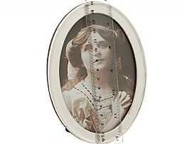 Sterling Silver Photograph Frame by E Mander & Son - Antique George V (1922)