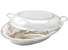 Silver Dish in 925 Sterling Standard