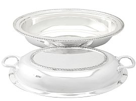 Silver Dish in 925 Sterling Standard