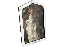Art Deco Photo Frame in Sterling Silver