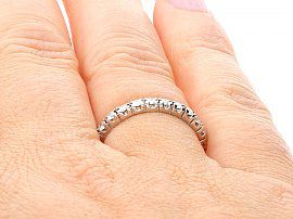 14ct White Gold Diamond Eternity Ring