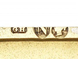 Sterling Silver and Enamel Cigarette Case Hallmarks 