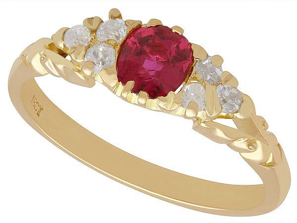 Ruby and Diamond Ring UK