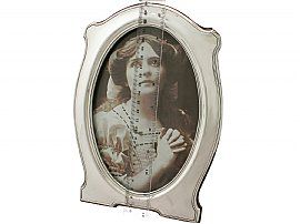 Sterling Silver Photograph Frame by  J & R Griffin - Antique George V (1913)