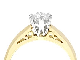Yellow Gold Vintage Engagement Ring for Sale