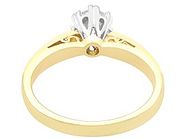 Yellow Gold Vintage Engagement Ring for Sale UK