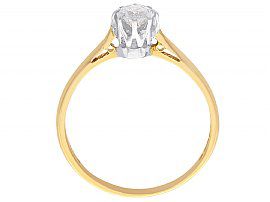 Vintage 0.4 Carat Diamond Ring