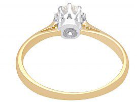 0.4 Carat Diamond Solitaire Ring