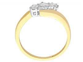 0.46 Carat Diamond Trilogy Ring