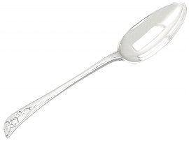 Silver Gravy Spoons Antique 