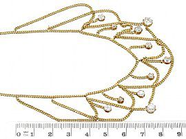 1800's Diamond Necklace Ruler