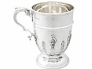 Sterling Silver Pint Mug - Antique George V (1920)