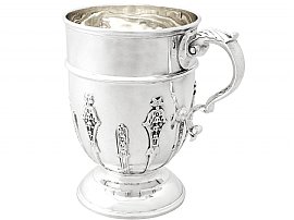 George V Silver Pint Mug