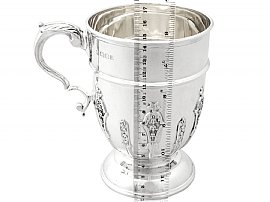 Sterling Silver Pint Mug Size 