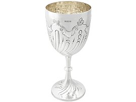 Sterling Silver Presentation Cup by James Deakin & Sons - Antique Victorian